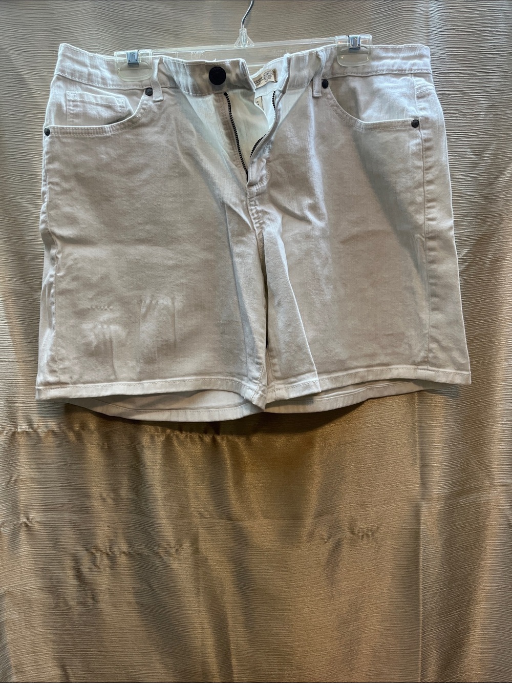 Vintage America White Jean Shorts Women’s